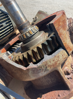 Before GearBox Repair: